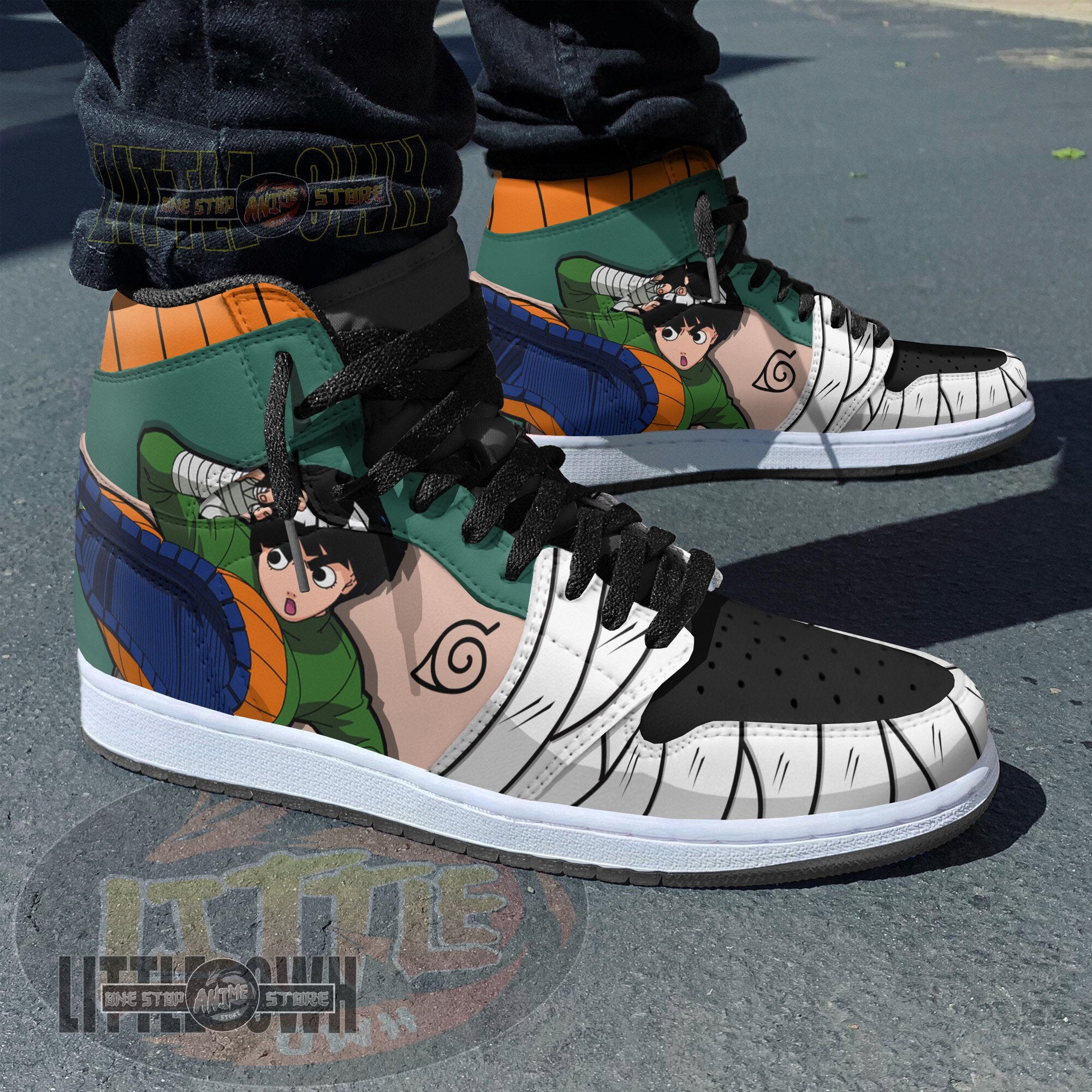 Ideafootwear Rock Lee AJ1 High Sneakers Shoes For Men And Women