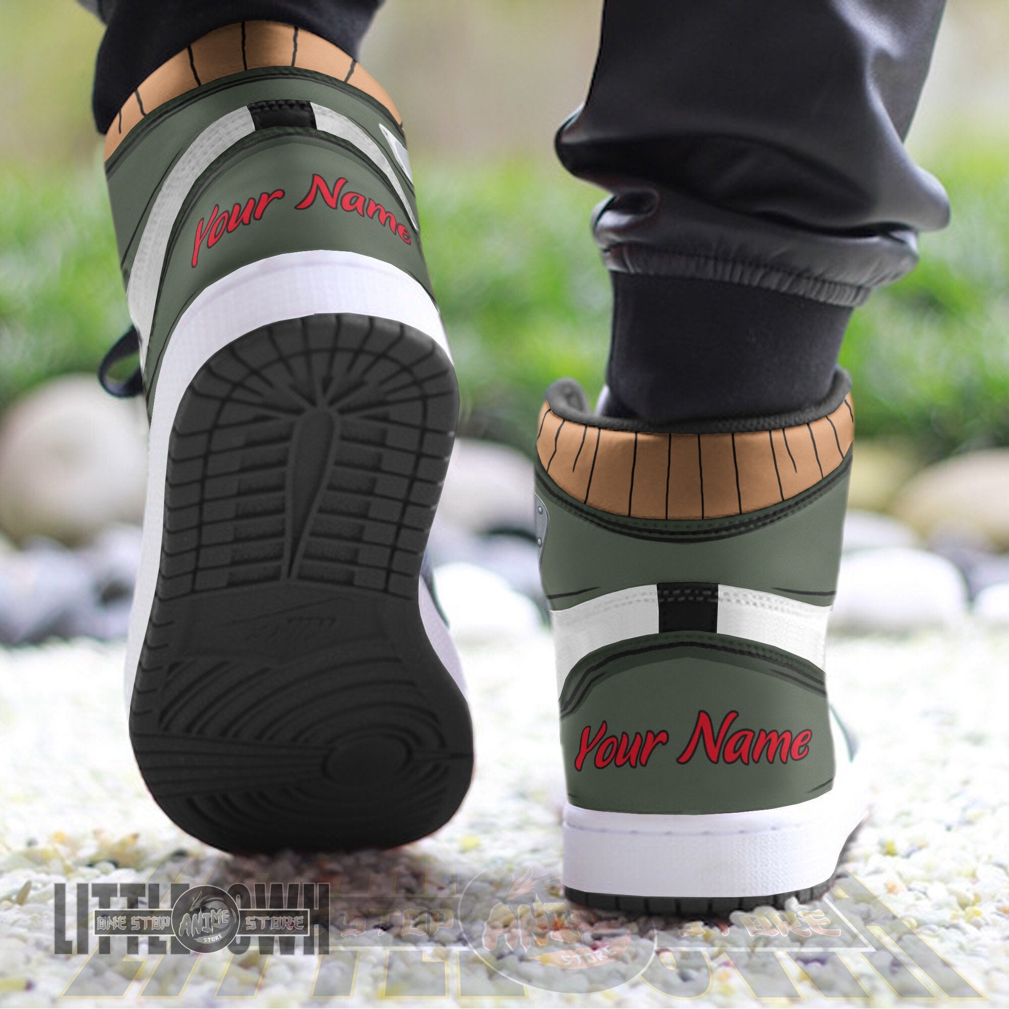 Ideafootwear Rock Lee AJ1 High Sneakers Shoes For Men And Women