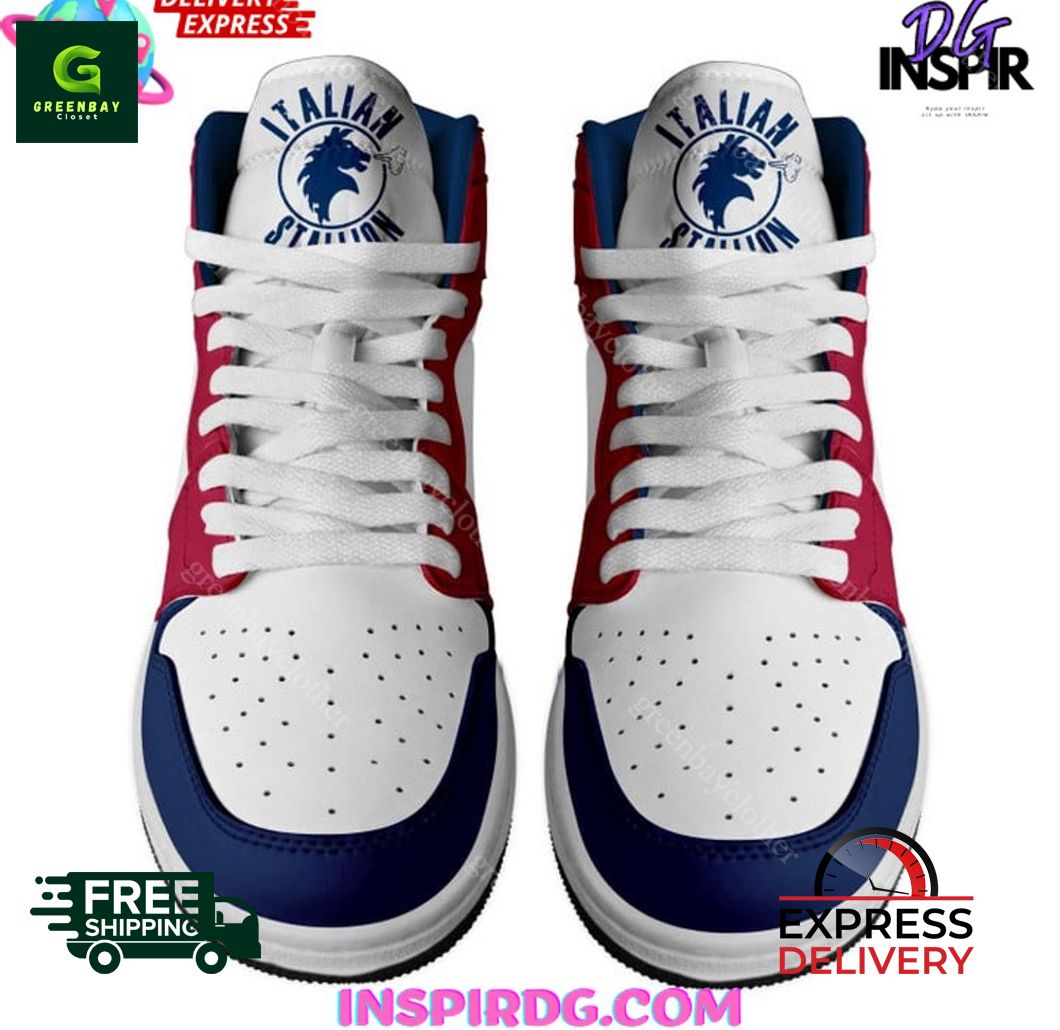 Ideafootwear Rocky Balboa AJ1 High Sneakers Shoes For Men And Women