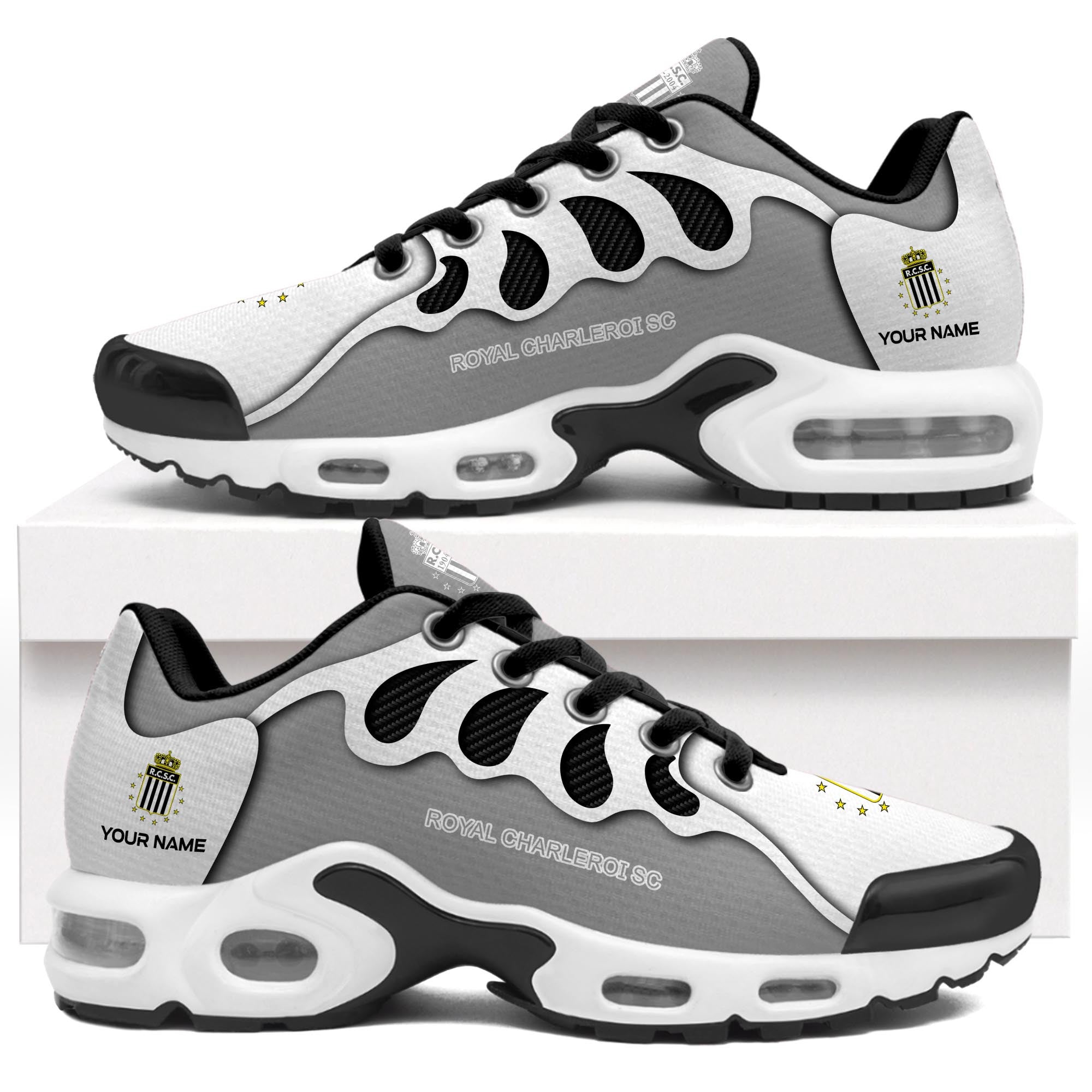Ideafootwear Royal Charleroi SC TN Shoes Sneakers For Men And Women