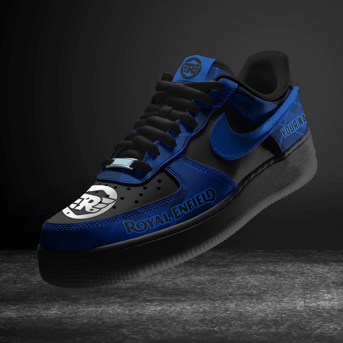 Ideafootwear Royal Enfield Air Low-Top Sneakers Shoes For Men And Women 1