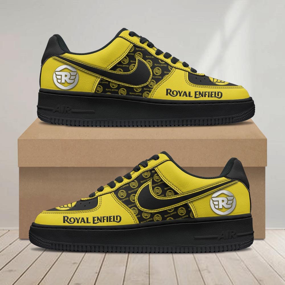 Ideafootwear Royal Enfield Air Low-Top Sneakers Shoes For Men And Women 1