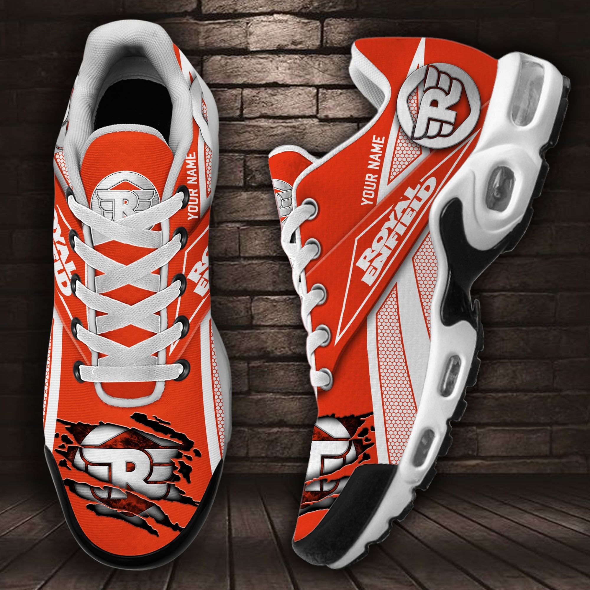 Ideafootwear Royal Enfield TN Shoes Sneakers For Men And Women