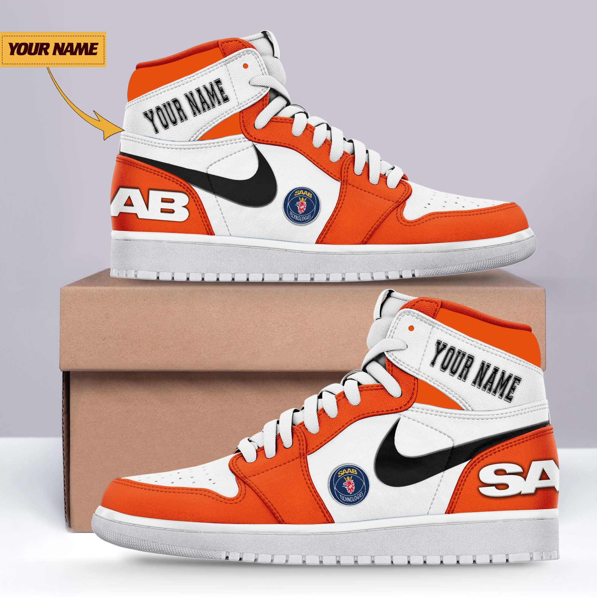 Ideafootwear Saab AJ1 High Sneakers Shoes For Men And Women