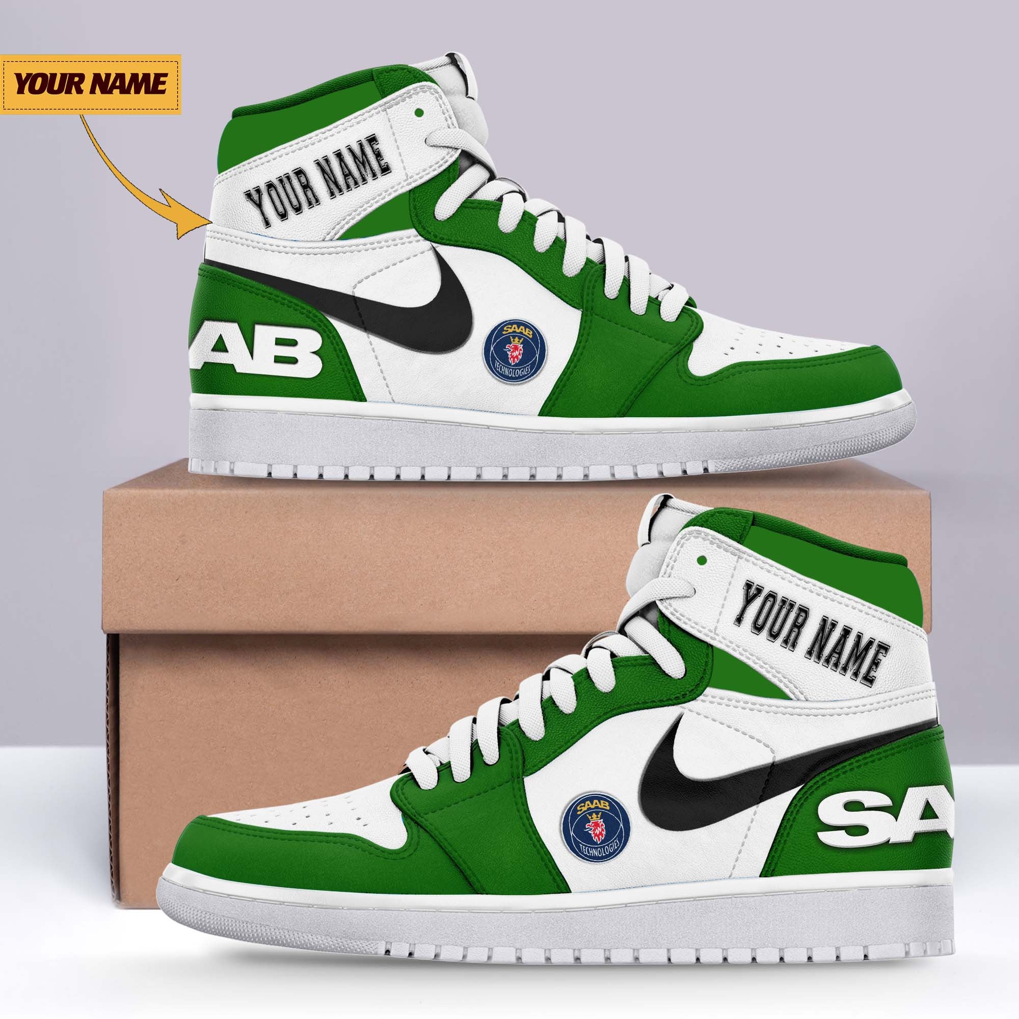 Ideafootwear Saab AJ1 High Sneakers Shoes For Men And Women