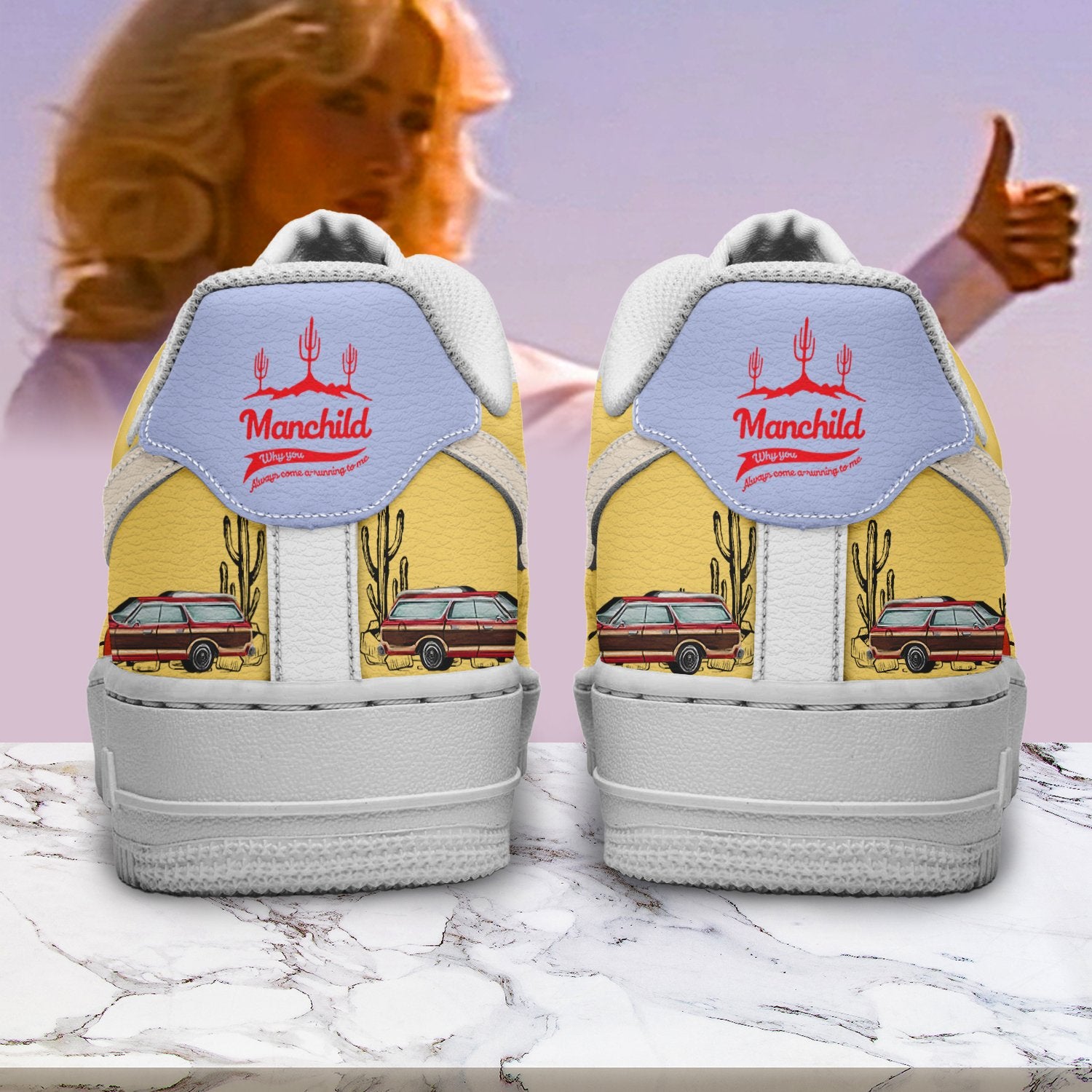 Ideafootwear Sabrina Carpenter Manchild Air Low-Top Sneakers Shoes For Men And Women 2