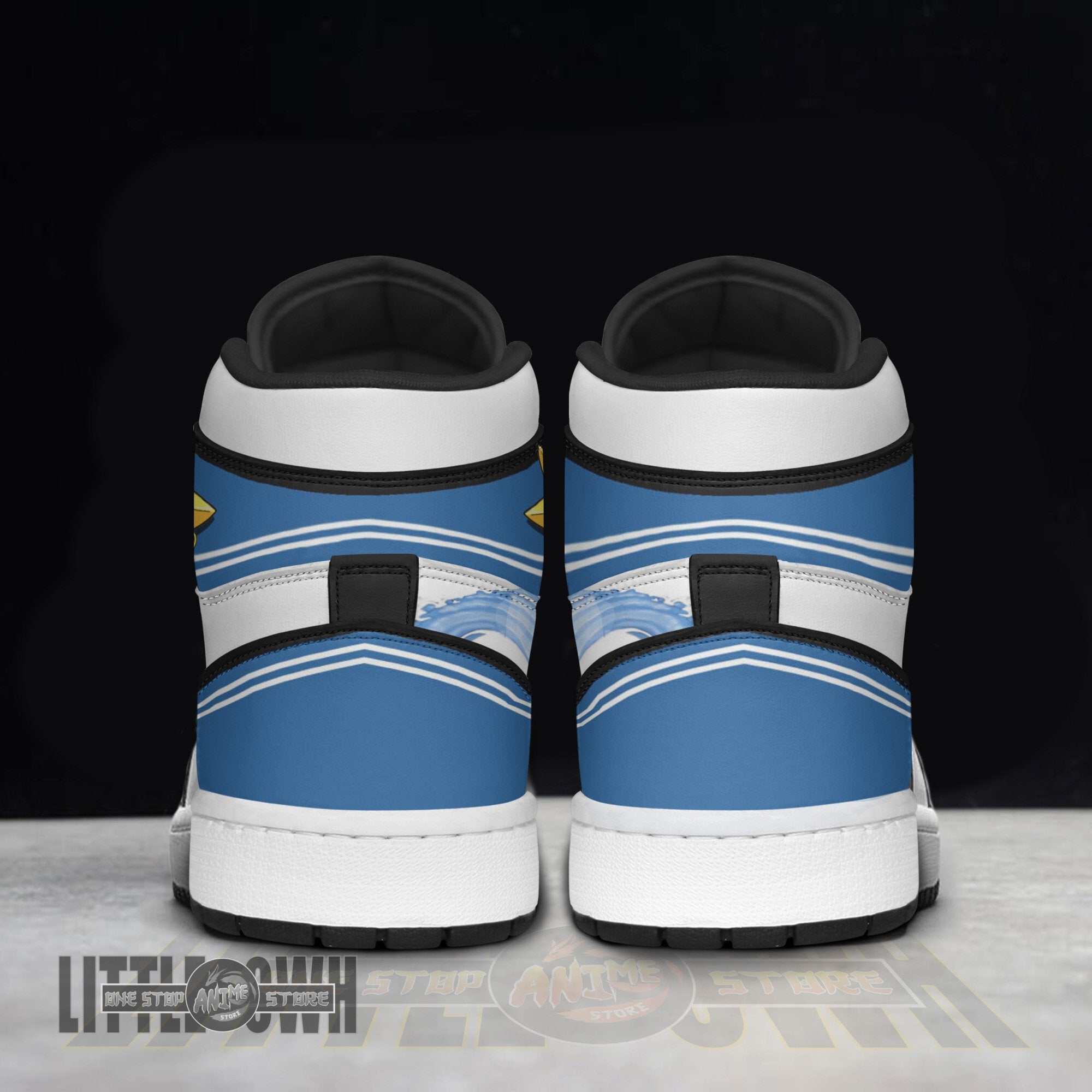 Ideafootwear Sailor Mercury AJ1 High Sneakers Shoes For Men And Women