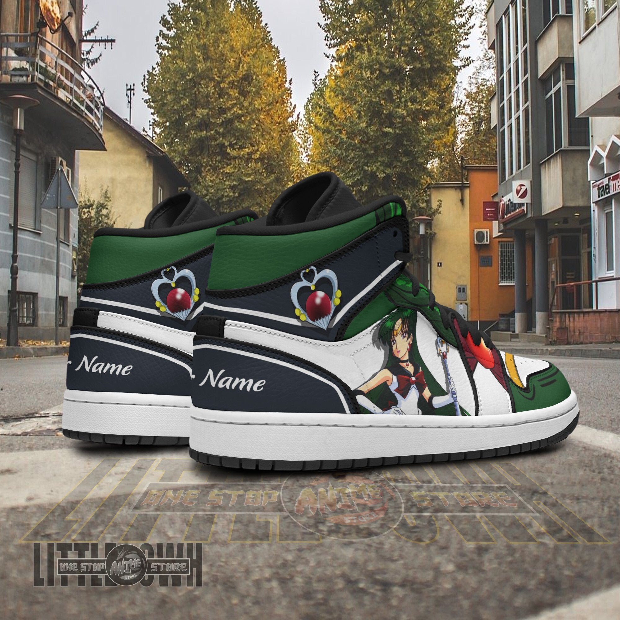 Ideafootwear Sailor Pluto AJ1 High Sneakers Shoes For Men And Women