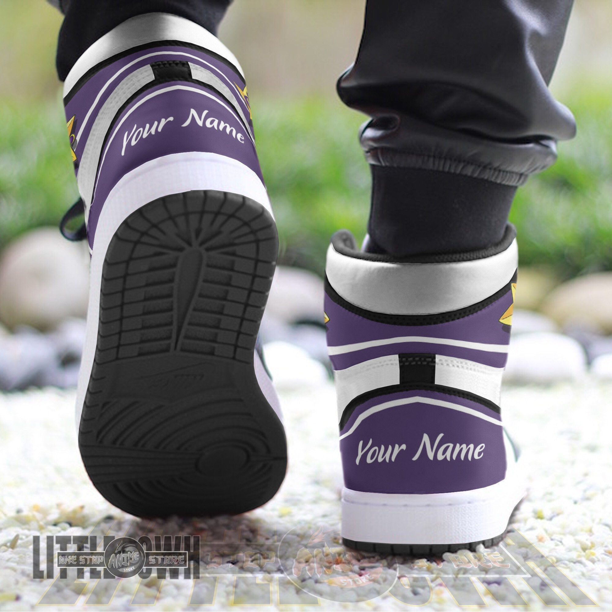 Ideafootwear Sailor Saturn AJ1 High Sneakers Shoes For Men And Women