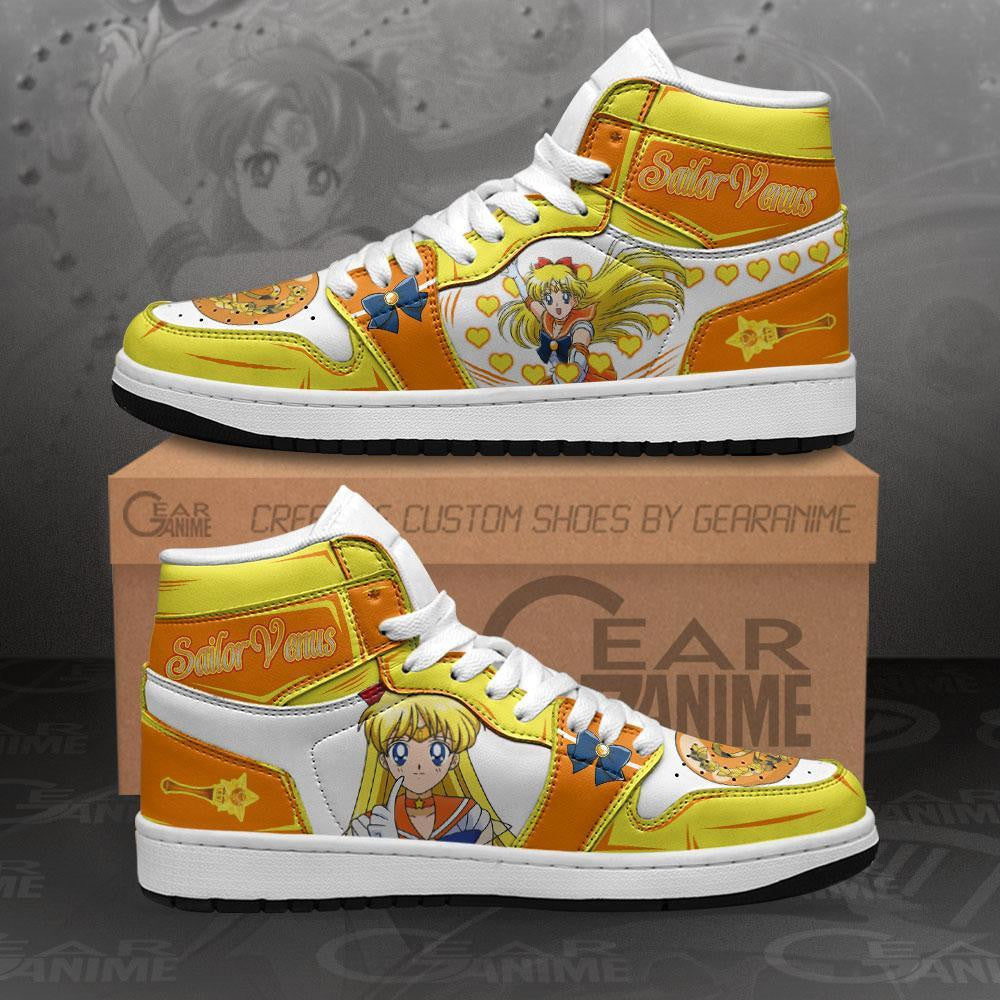 Ideafootwear Sailor Venus AJ1 High Sneakers Shoes For Men And Women