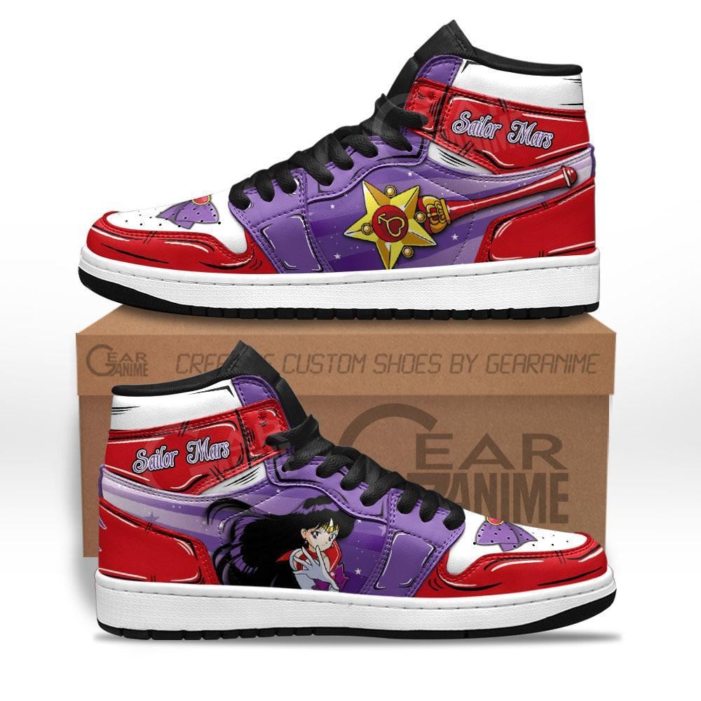 Ideafootwear Sailor Venus AJ1 High Sneakers Shoes For Men And Women