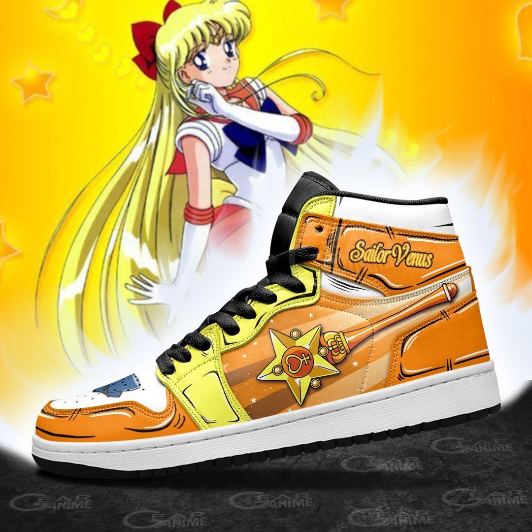 Ideafootwear Sailor Venus AJ1 High Sneakers Shoes For Men And Women
