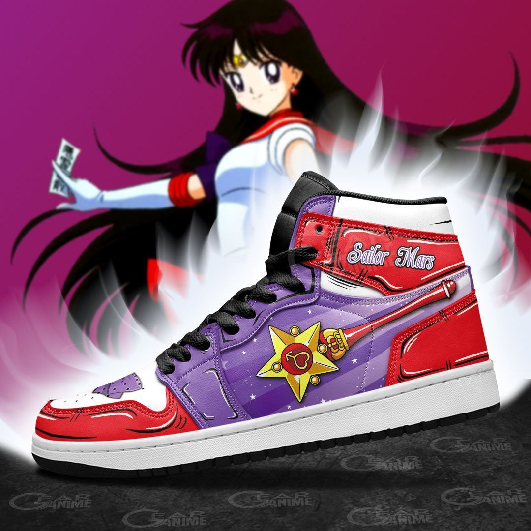Ideafootwear Sailor Venus AJ1 High Sneakers Shoes For Men And Women