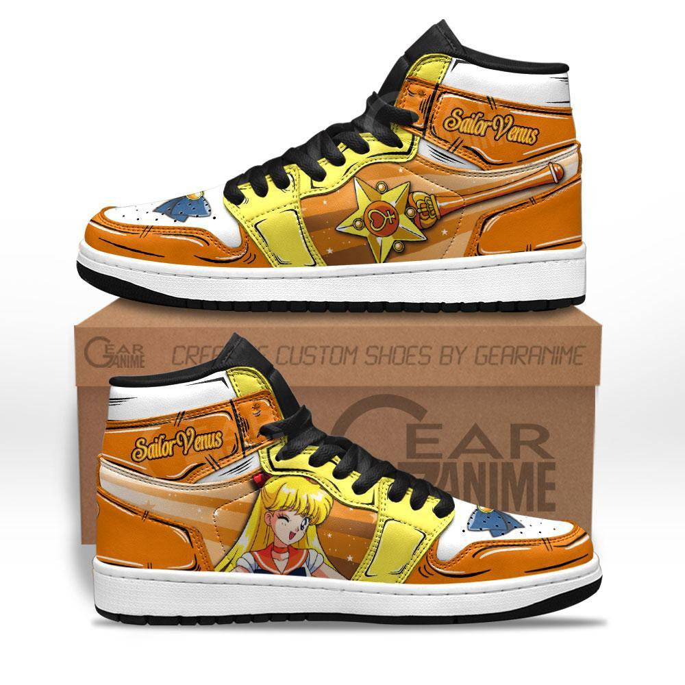 Ideafootwear Sailor Venus AJ1 High Sneakers Shoes For Men And Women