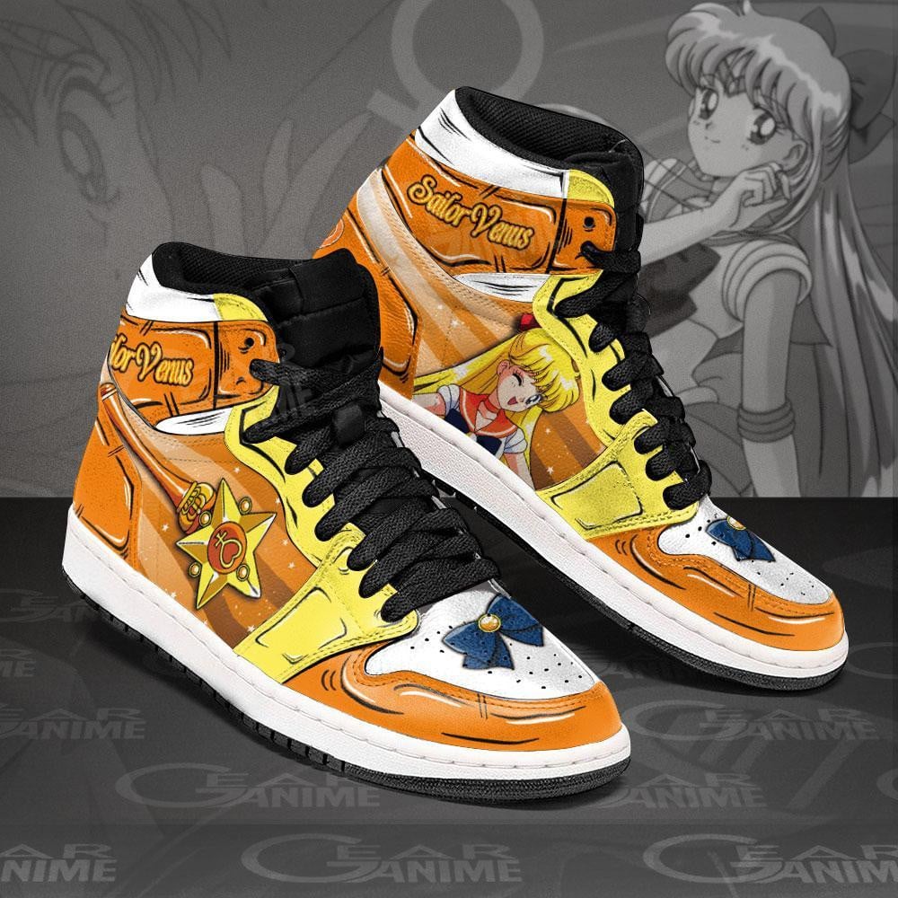 Ideafootwear Sailor Venus AJ1 High Sneakers Shoes For Men And Women