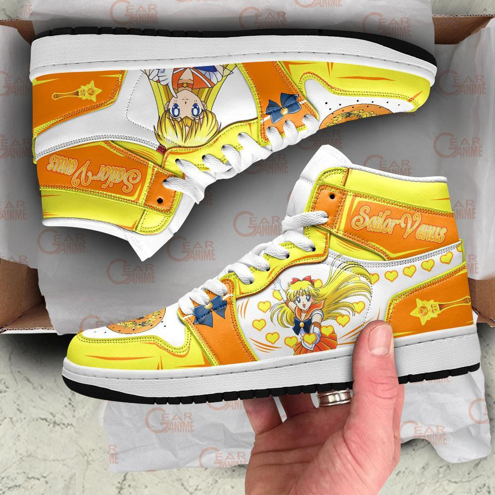 Ideafootwear Sailor Venus AJ1 High Sneakers Shoes For Men And Women