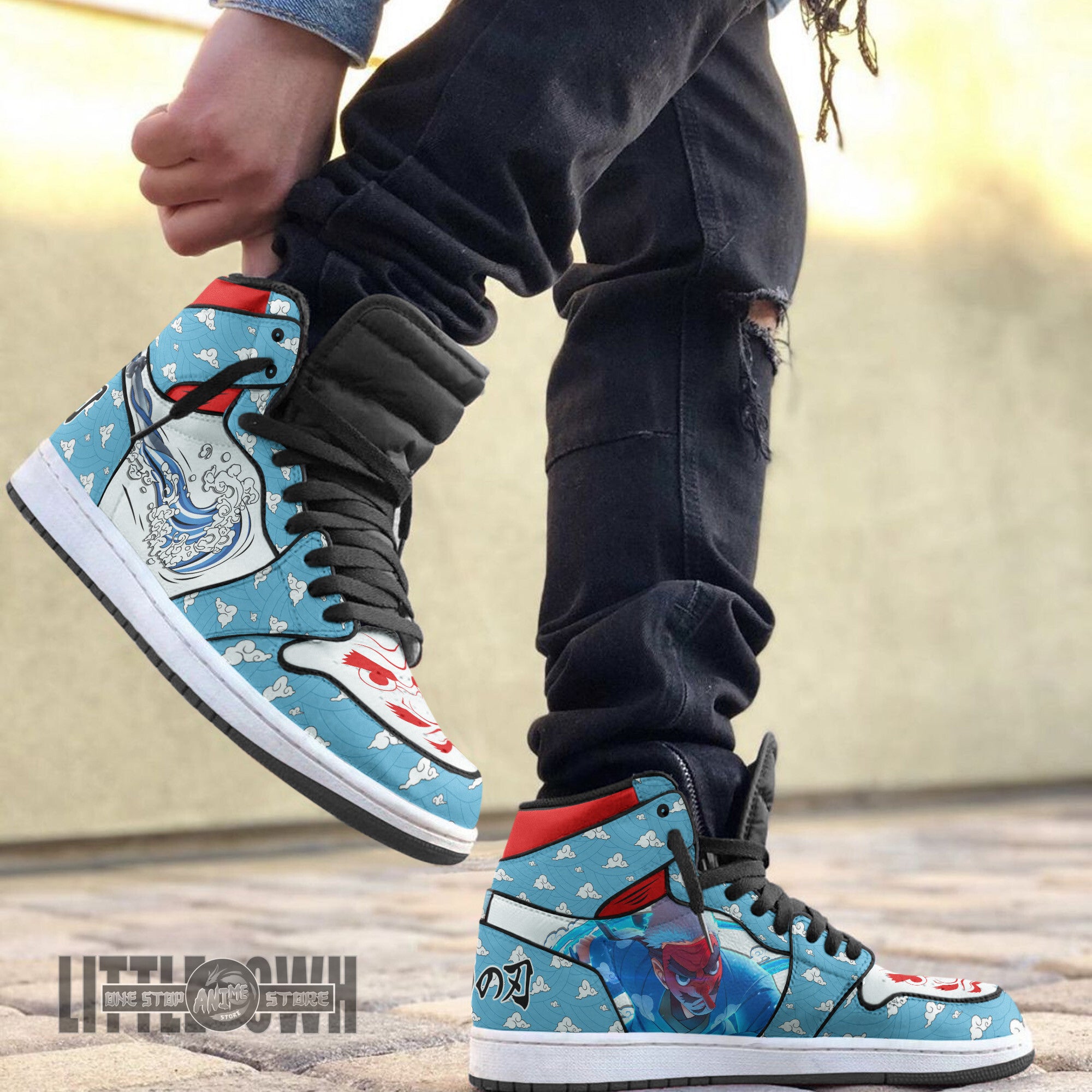 Ideafootwear Sakonji AJ1 High Sneakers Shoes For Men And Women