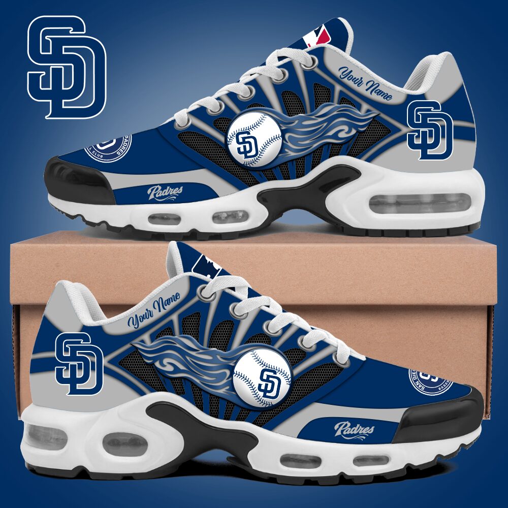 Ideafootwear San Diego Padres TN Shoes Sneakers For Men And Women
