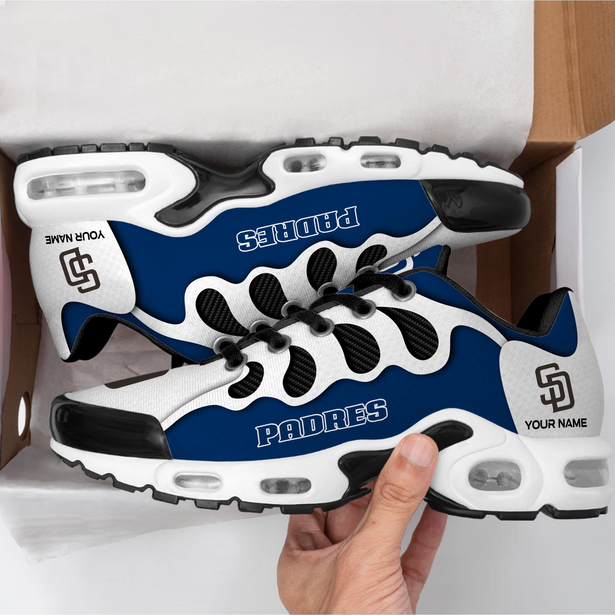 Ideafootwear San Diego Padres TN Shoes Sneakers For Men And Women