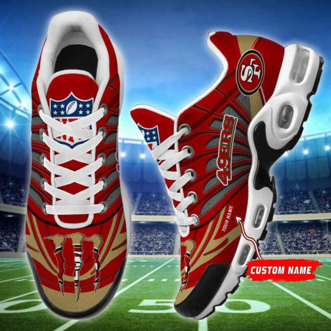 Ideafootwear San Francisco 49ers TN Shoes Sneakers For Men And Women