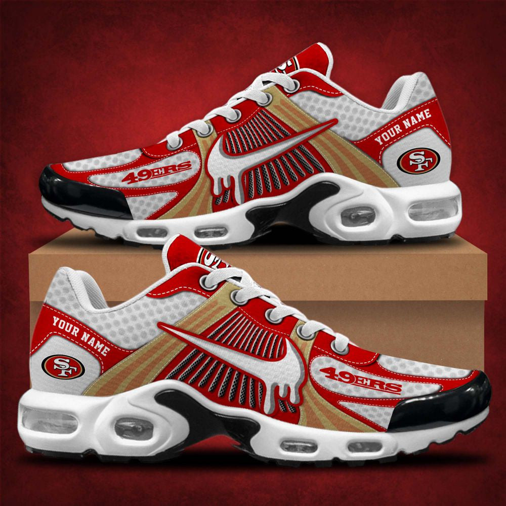 Ideafootwear San Francisco 49ers TN Shoes Sneakers For Men And Women