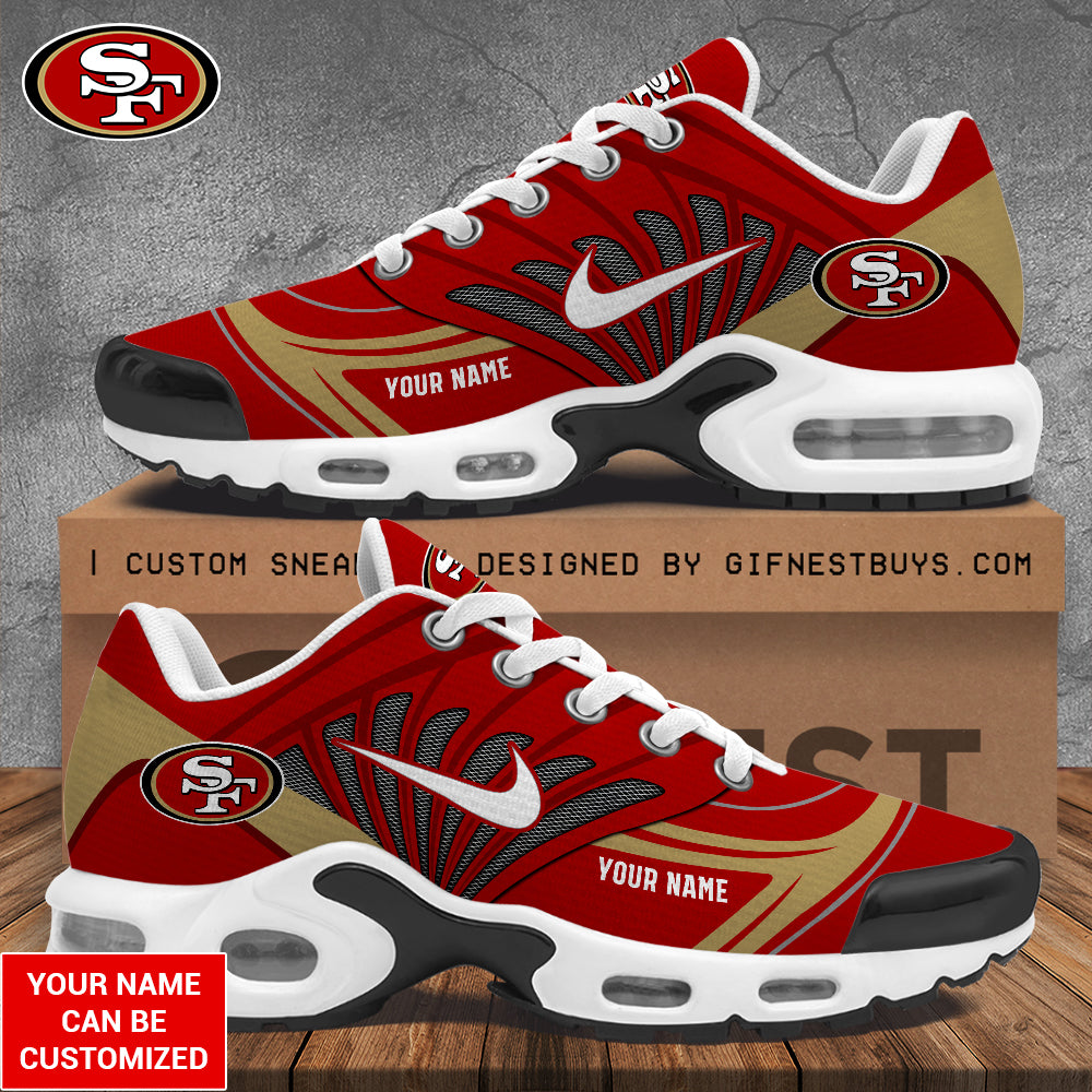 Ideafootwear San Francisco 49ers TN Shoes Sneakers For Men And Women