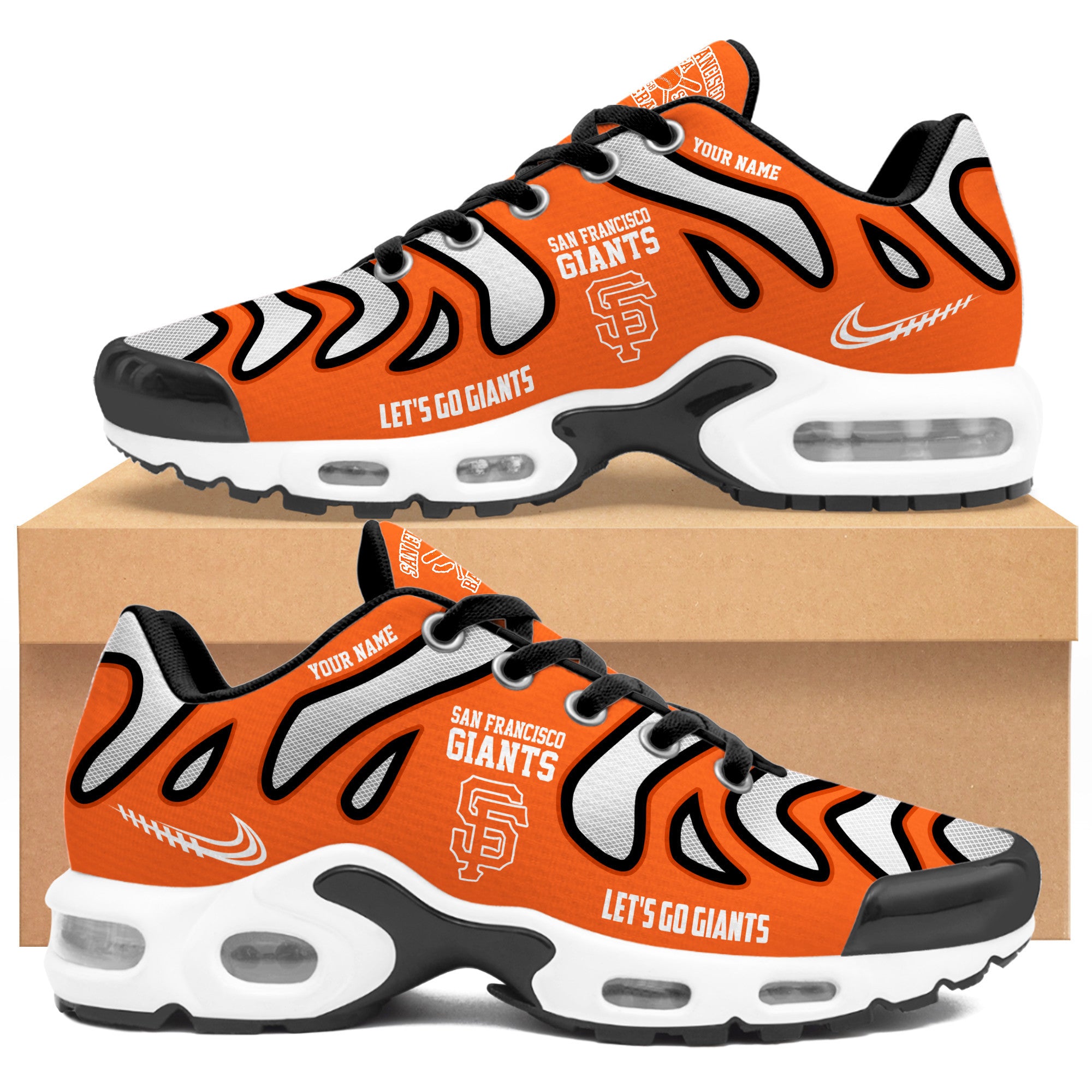 Ideafootwear San Francisco Giants TN Shoes Sneakers For Men And Women