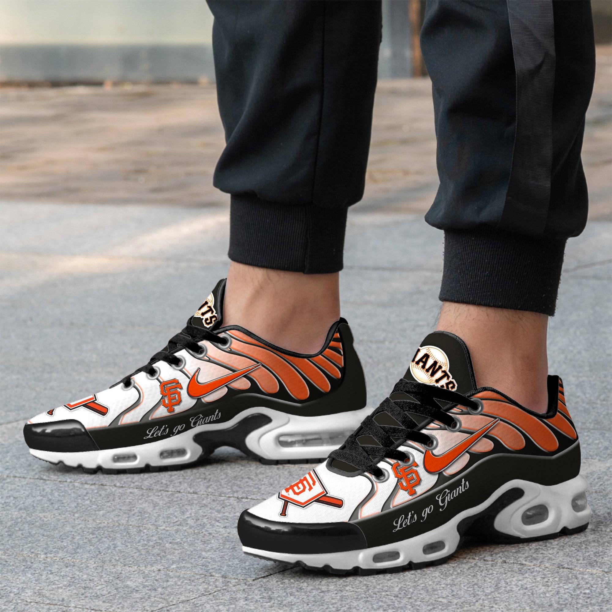 Ideafootwear San Francisco Giants TN Shoes Sneakers For Men And Women