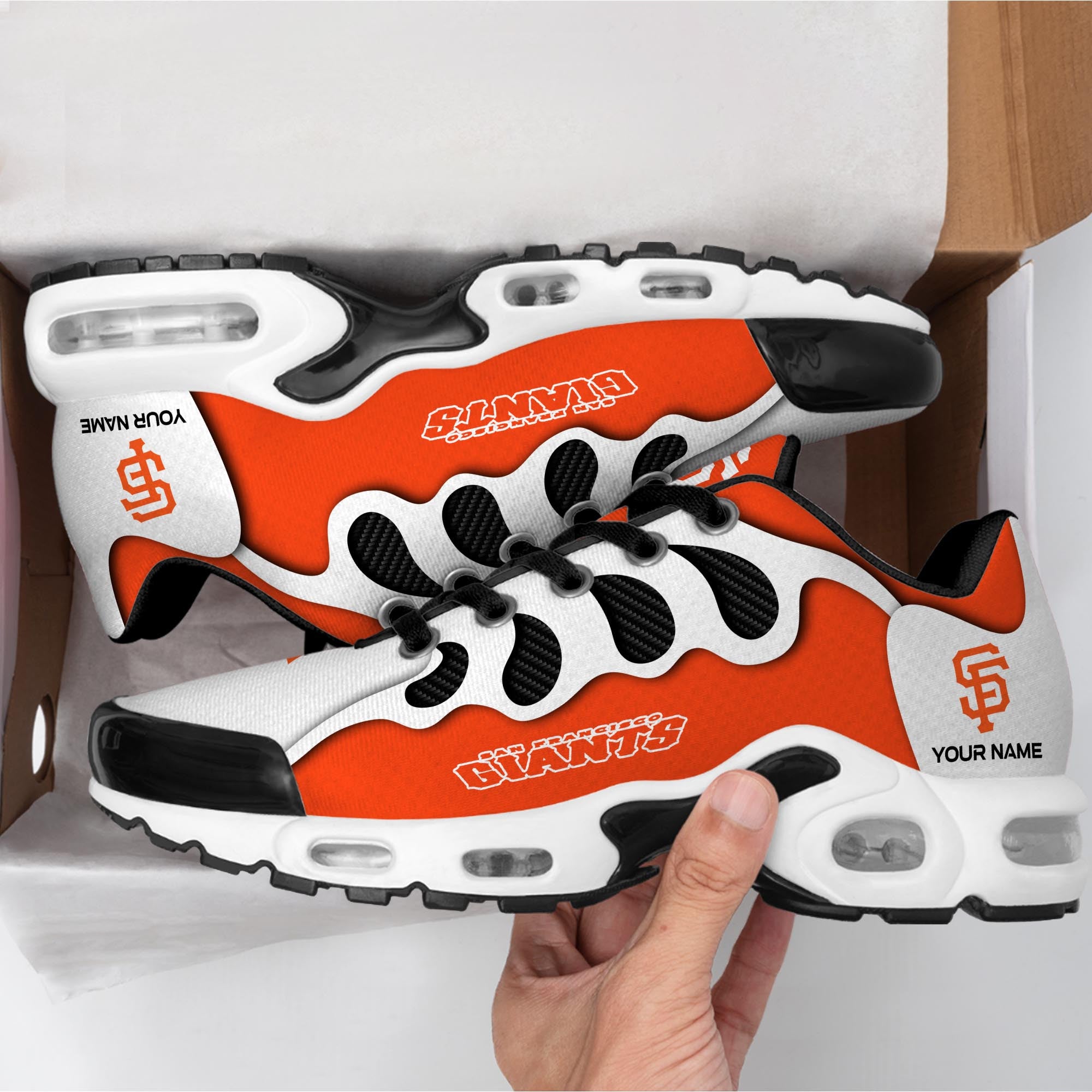 Ideafootwear San Francisco Giants TN Shoes Sneakers For Men And Women