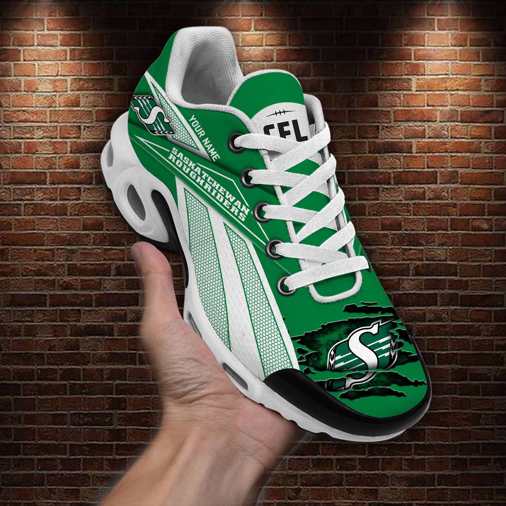 Ideafootwear Saskatchewan Roughriders TN Shoes Sneakers For Men And Women