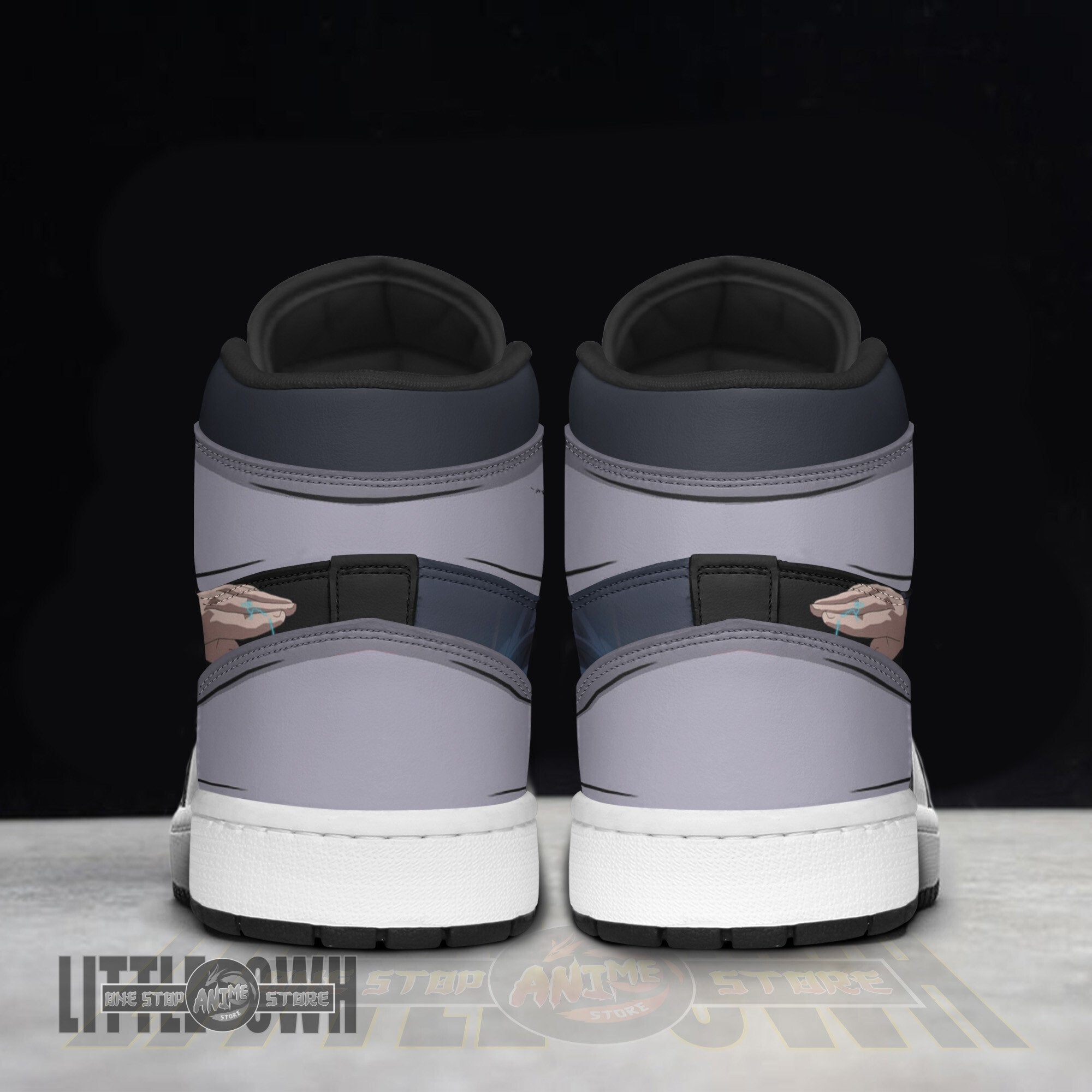 Ideafootwear Sasuke AJ1 High Sneakers Shoes For Men And Women