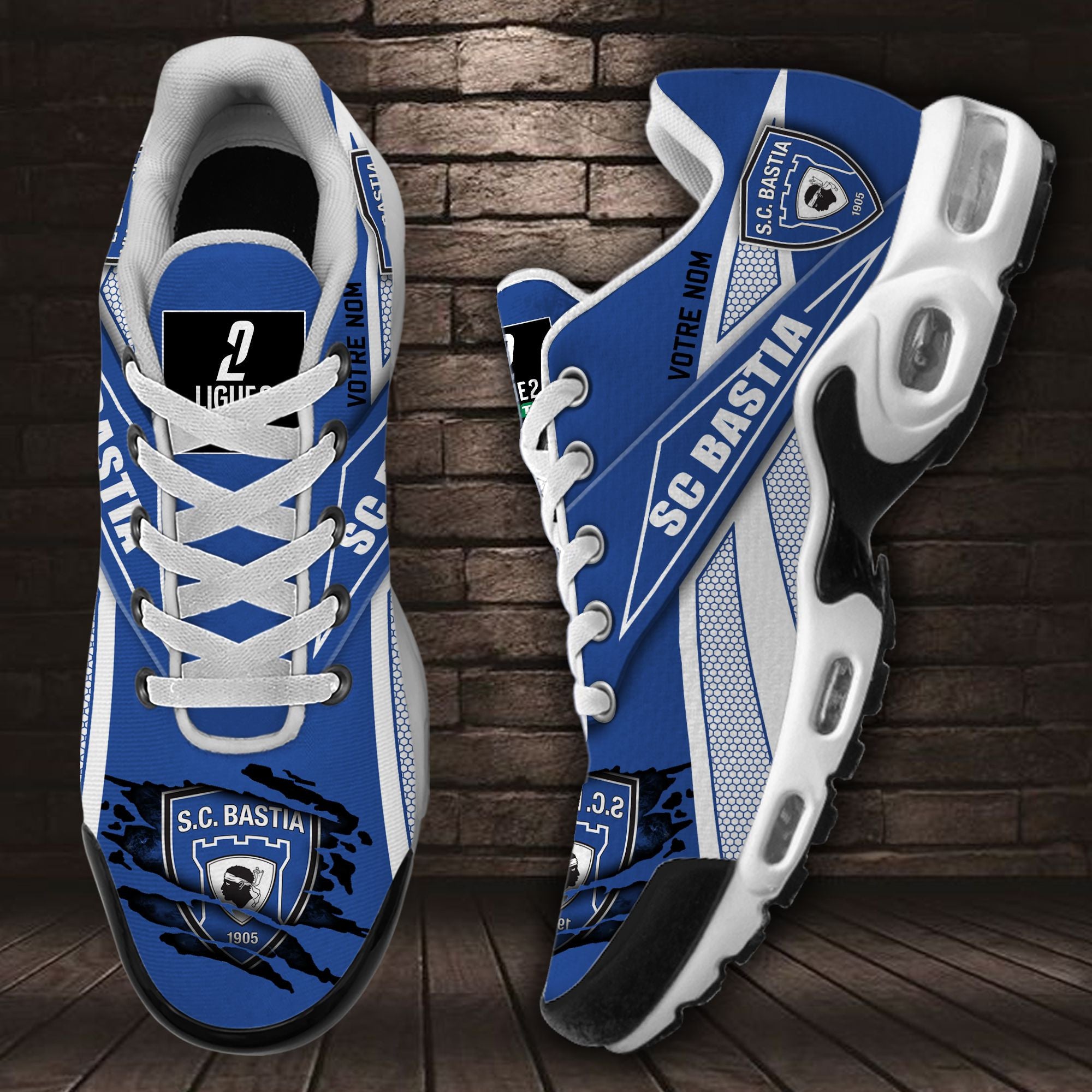 Ideafootwear SC Bastia TN Shoes Sneakers For Men And Women