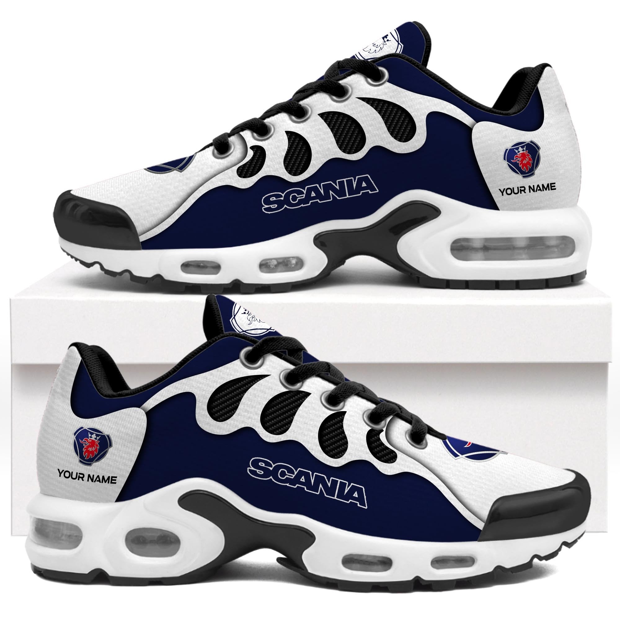 Ideafootwear Scania Trucks  TN Shoes Sneakers For Men And Women