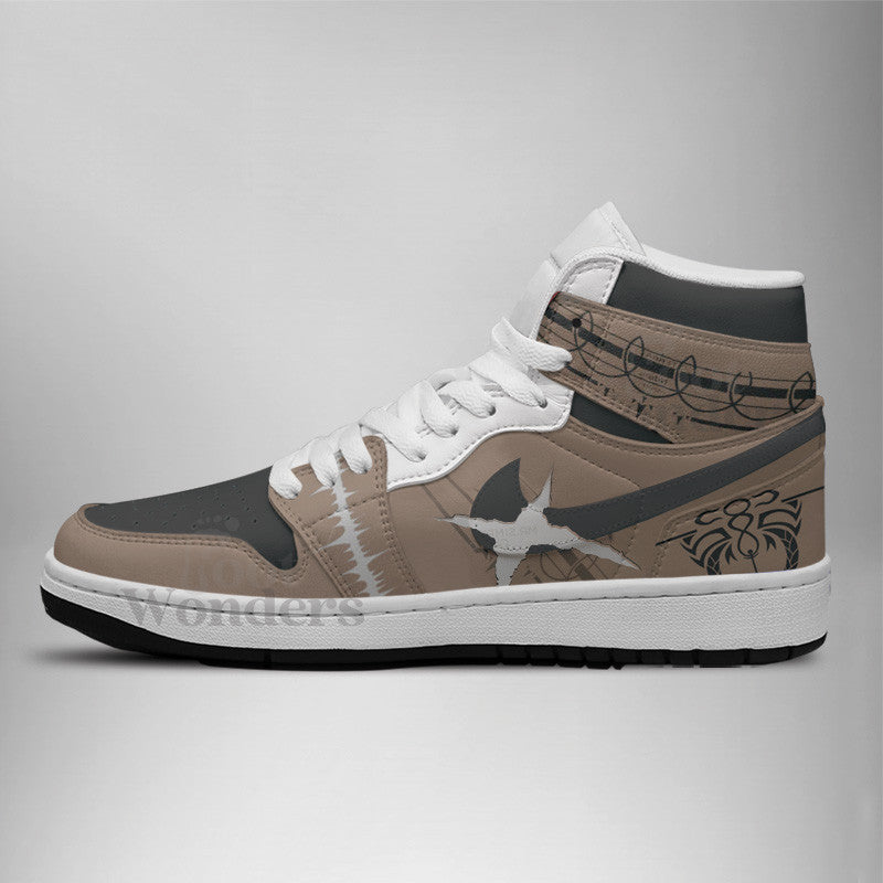 Ideafootwear Scar AJ1 High Sneakers Shoes For Men And Women