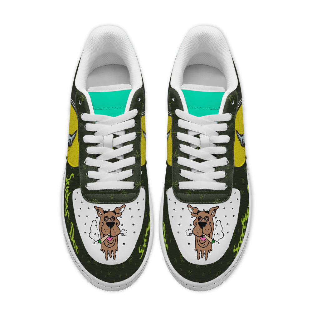 Ideafootwear Scooby-Doo Air Low-Top Sneakers Shoes For Men And Women 3