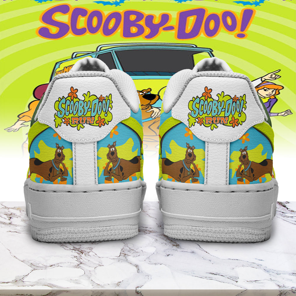 Ideafootwear Scooby-Doo Air Low-Top Sneakers Shoes For Men And Women 2