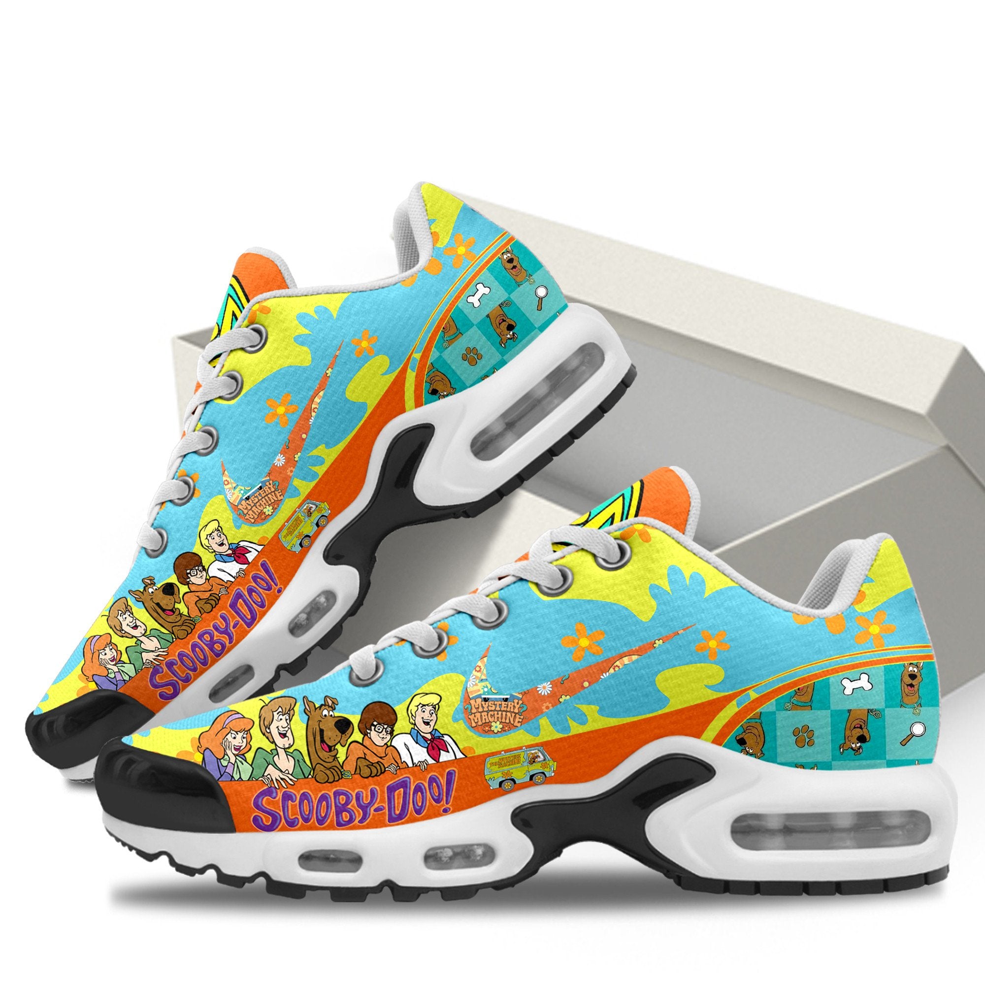 Ideafootwear Scooby-Doo TN Shoes Sneakers For Men And Women