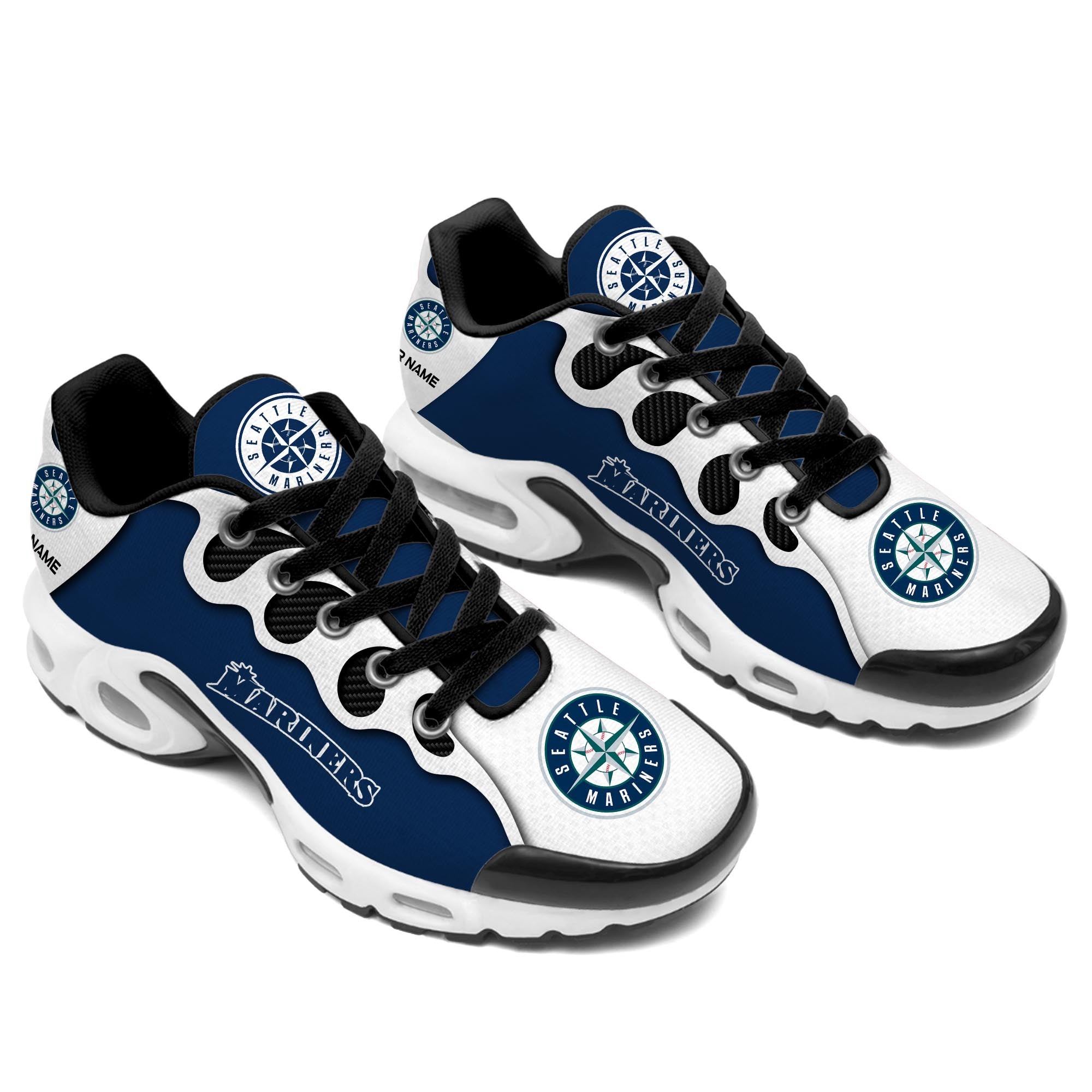 Ideafootwear Seattle Mariners TN Shoes Sneakers For Men And Women