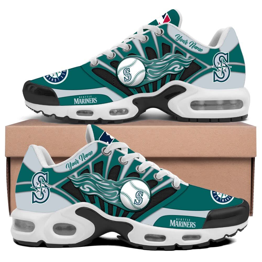 Ideafootwear Seattle Mariners TN Shoes Sneakers For Men And Women