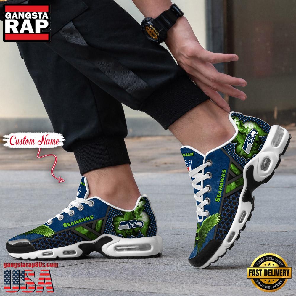 Ideafootwear Seattle Seahawks TN Shoes Sneakers For Men And Women