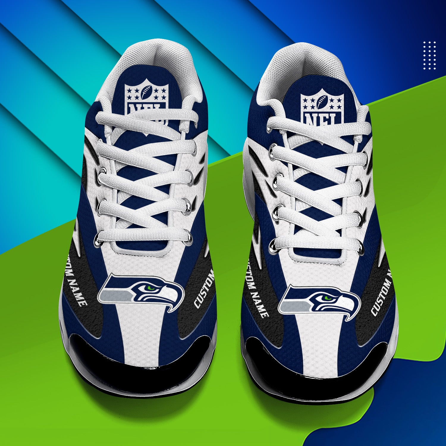 Ideafootwear Seattle Seahawks TN Shoes Sneakers For Men And Women