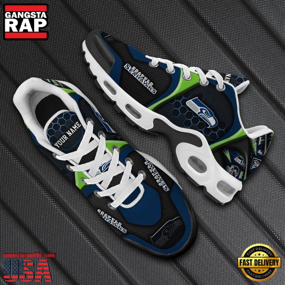 Ideafootwear Seattle Seahawks TN Shoes Sneakers For Men And Women