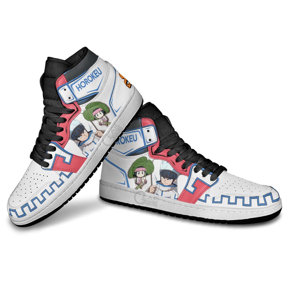 Ideafootwear Shaman King AJ1 High Sneakers Shoes For Men And Women