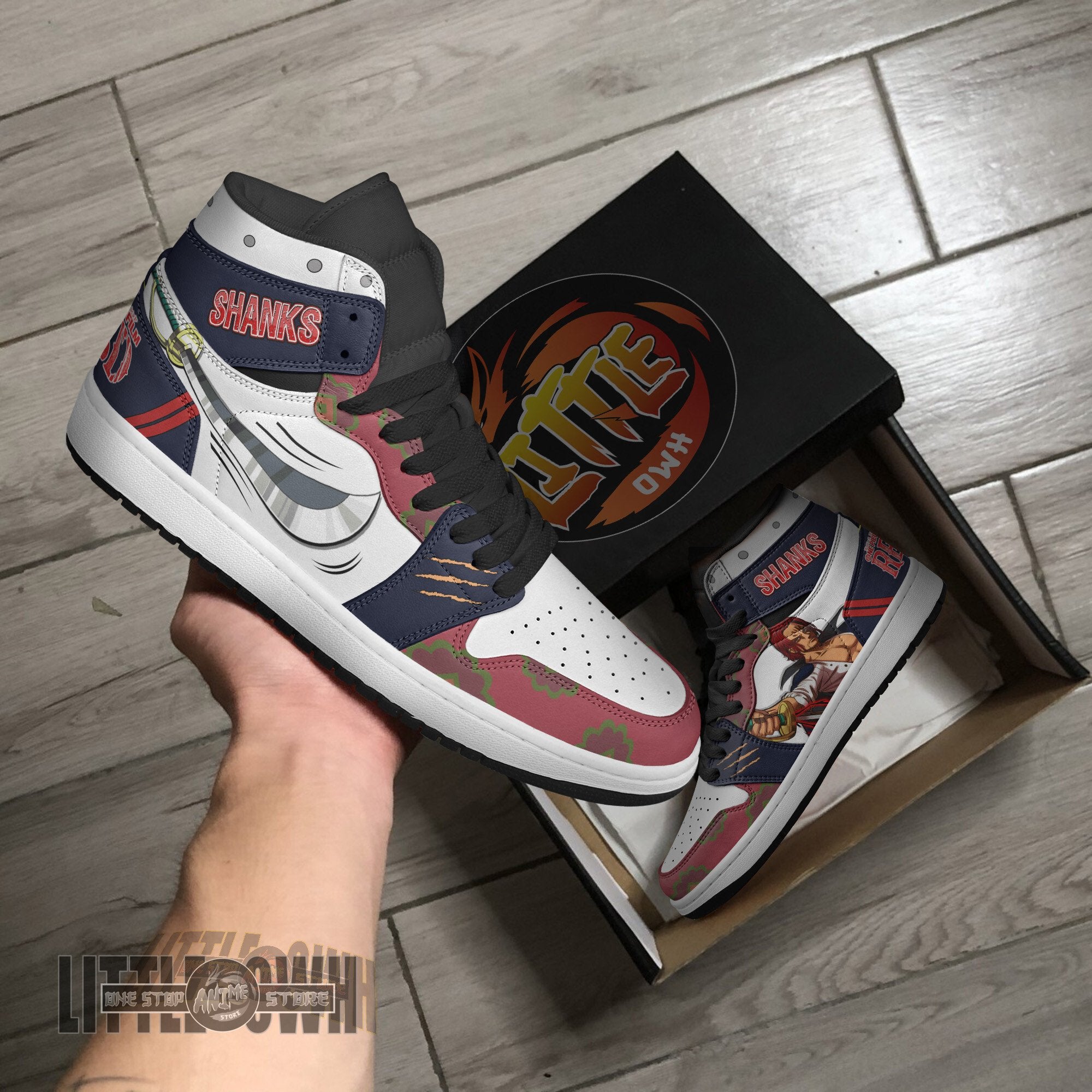 Ideafootwear Shanks AJ1 High Sneakers Shoes For Men And Women