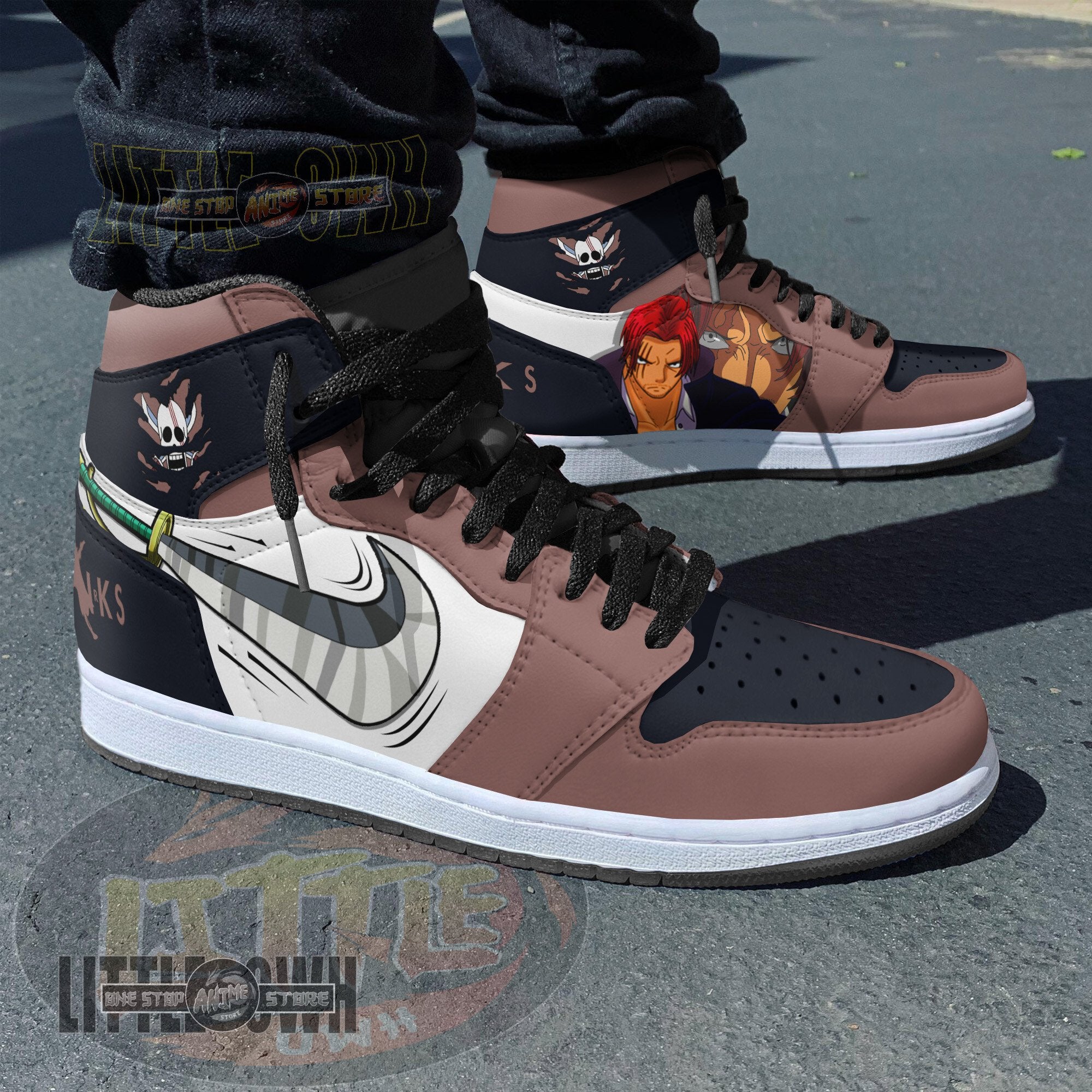 Ideafootwear Shanks AJ1 High Sneakers Shoes For Men And Women