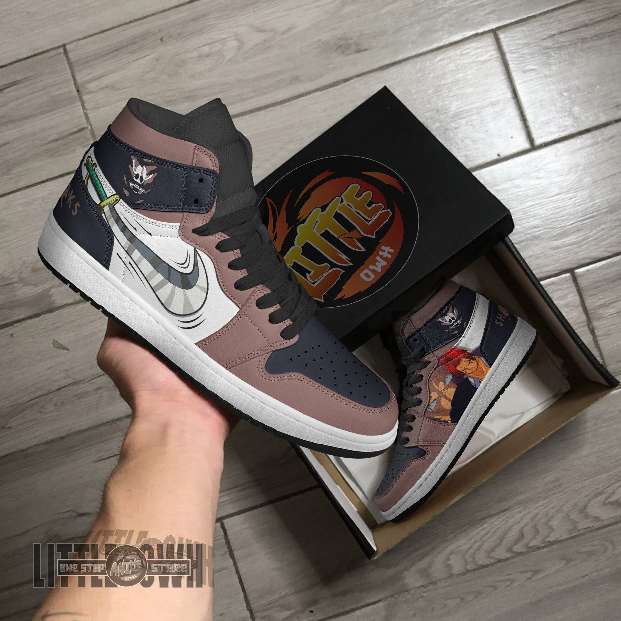 Ideafootwear Shanks AJ1 High Sneakers Shoes For Men And Women
