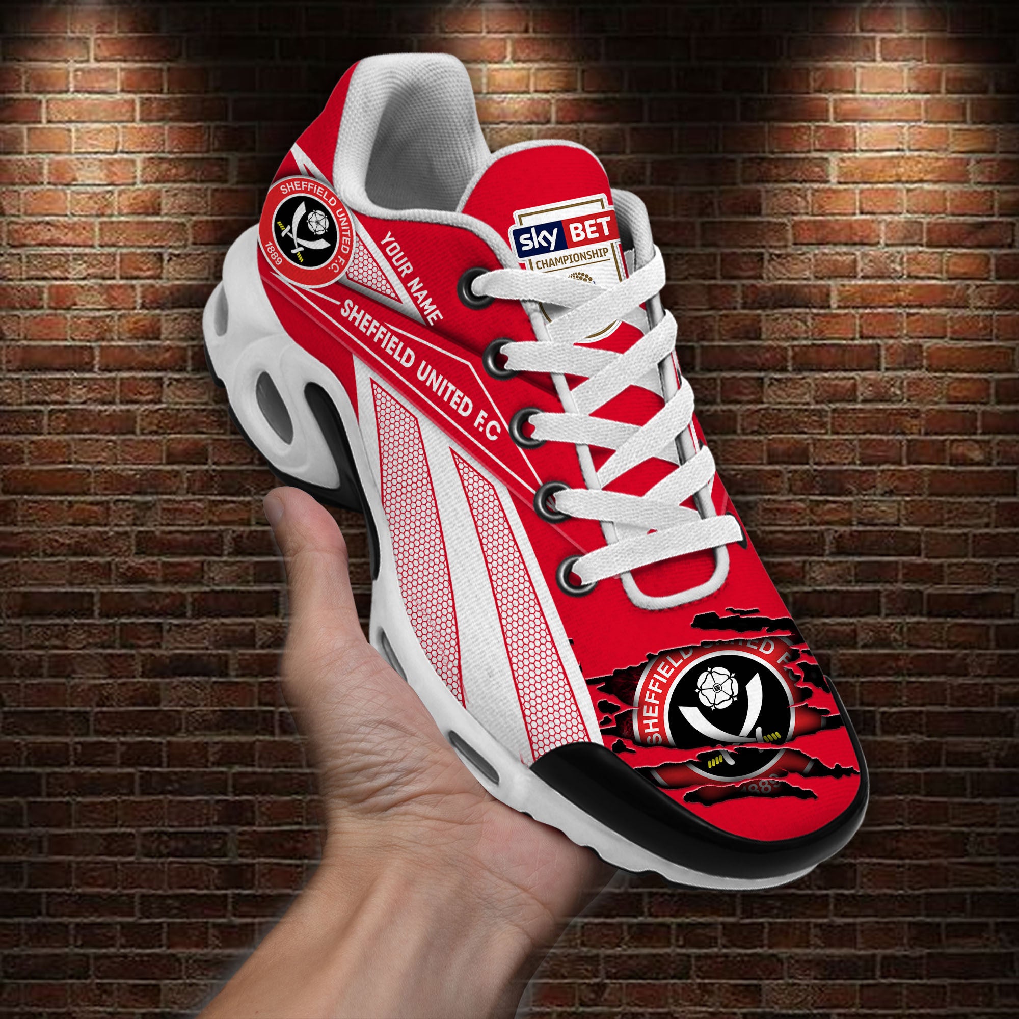 Ideafootwear Sheffield United F.C TN Shoes Sneakers For Men And Women