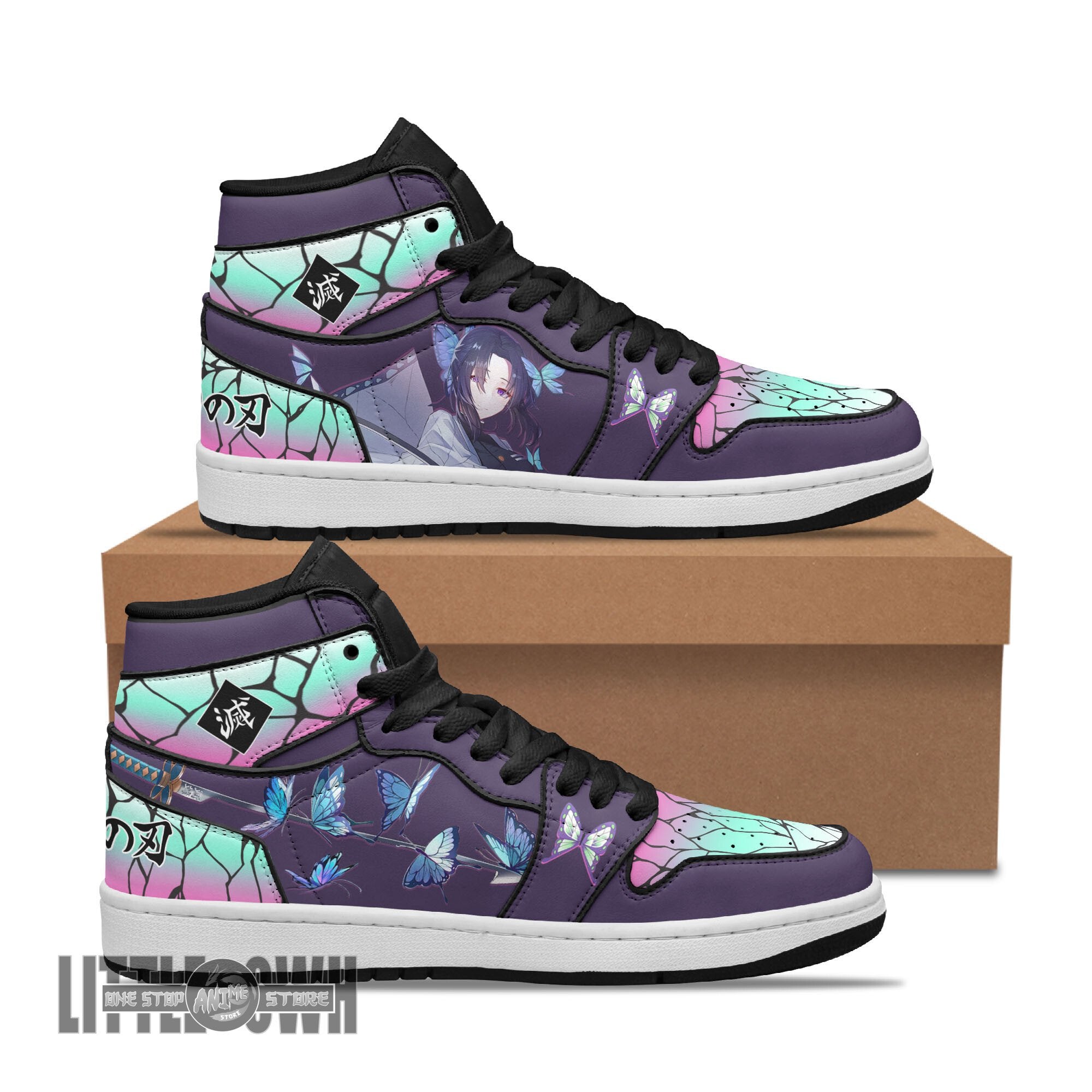 Ideafootwear Shinobu AJ1 High Sneakers Shoes For Men And Women