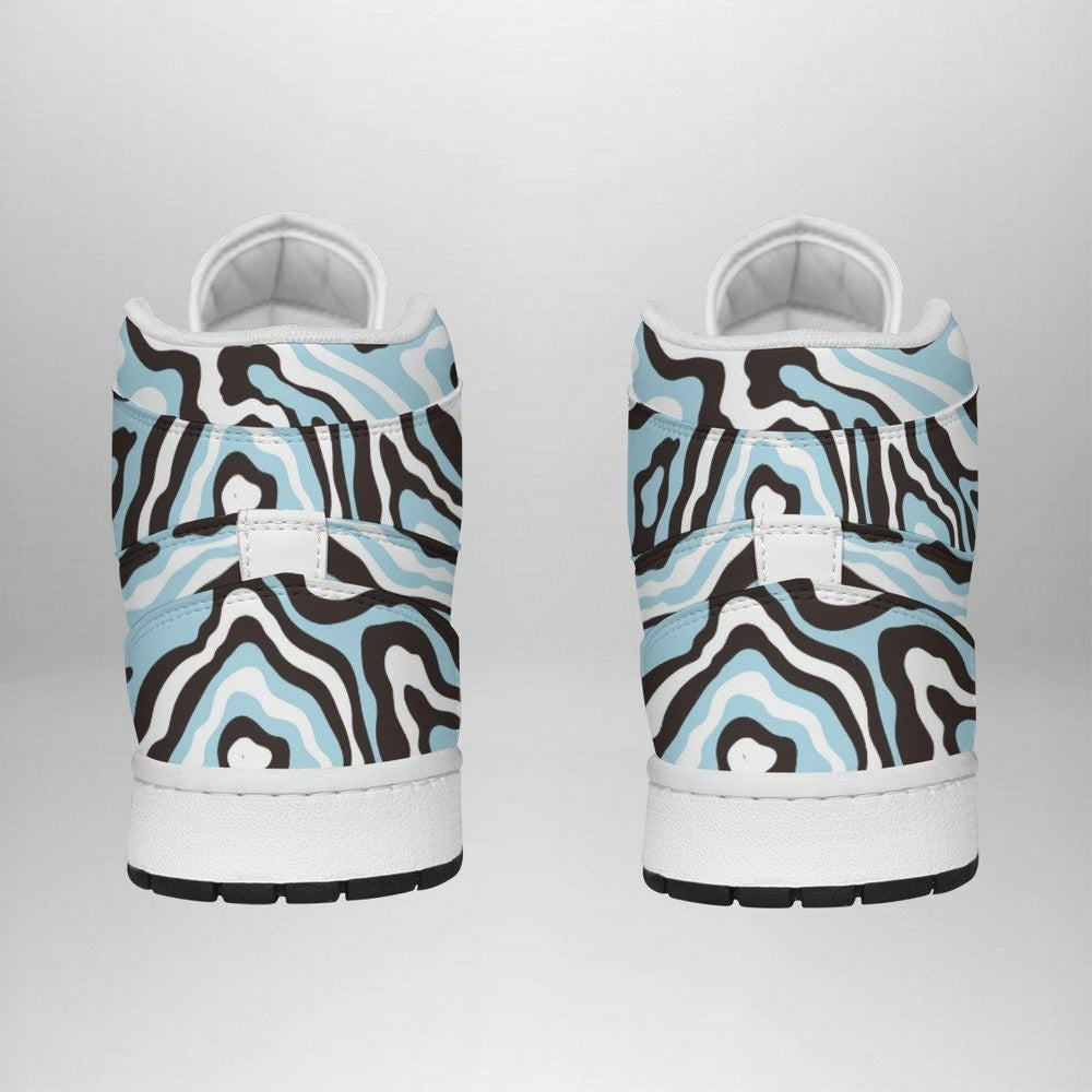 Ideafootwear Shiny Umbreon Trippy Pokemon  AJ1 High Sneakers Shoes For Men And Women
