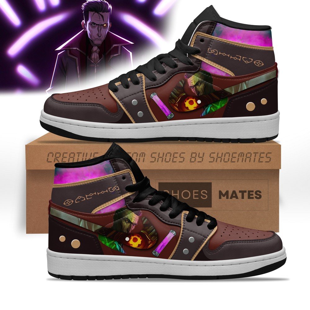 Ideafootwear Silco Arcane AJ1 High Sneakers Shoes For Men And Women